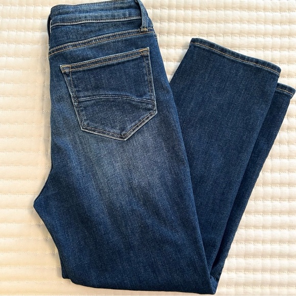 Driftwood Meg Button Fly High Rise Straight Leg Denim Jeans, Size 27 - Picture 8 of 8